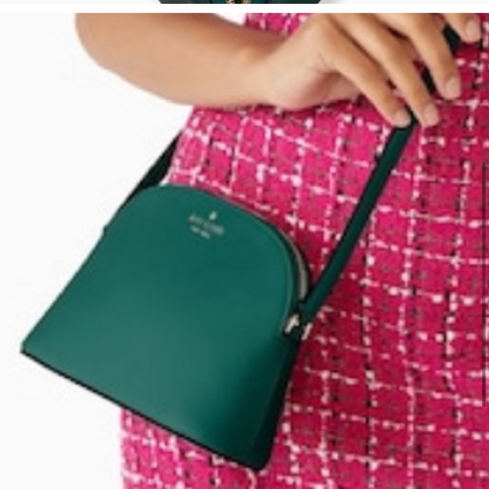 Kate Spade Schuyler Dome crossbody dark green - Picture 3 of 13